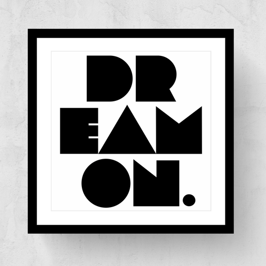 Dream On Framed Print