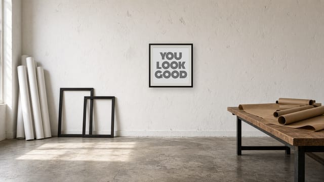 Fine art print on matte paper
